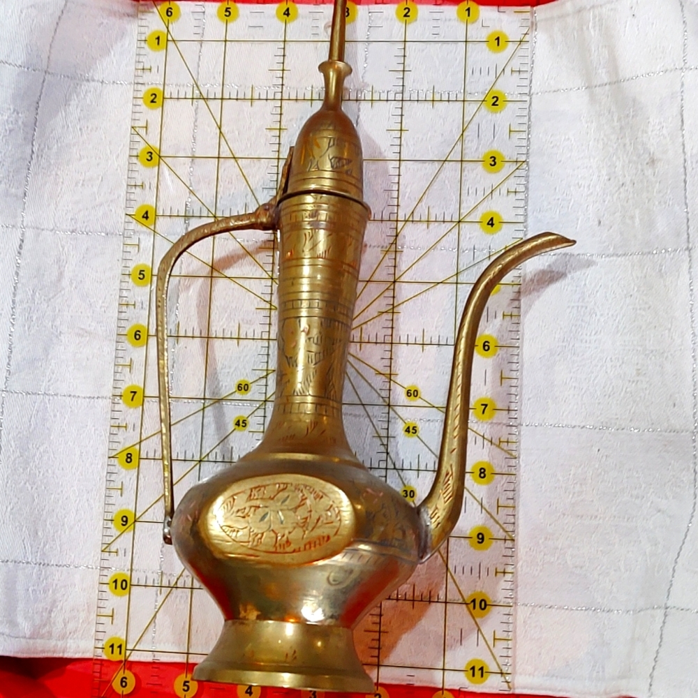 Vintage Brass Teapot